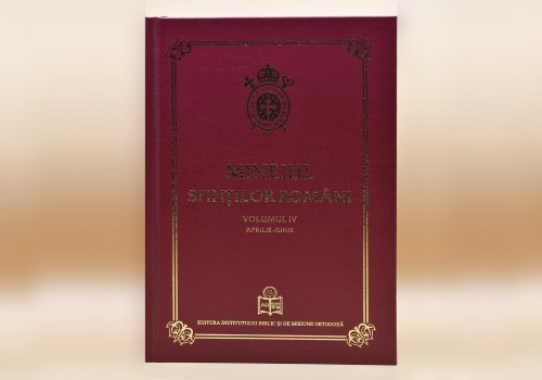 Mineiul Sfinților Români pentru lunile aprilie-iunie