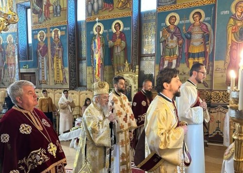 Popas de rugăciune la o parohie arădeană