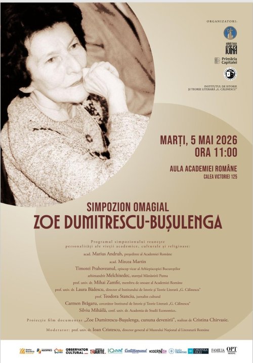 Simpozion omagial Zoe Dumitrescu-Bușulenga