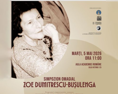 Simpozion omagial Zoe Dumitrescu-Bușulenga