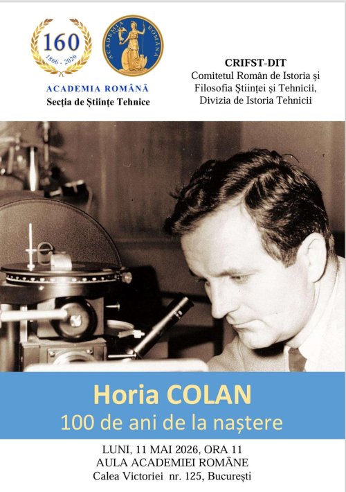 Horia Colan, 100 de ani de la naștere