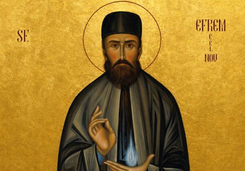 Sfântul Efrem cel Nou, răbdarea care străbate veacurile