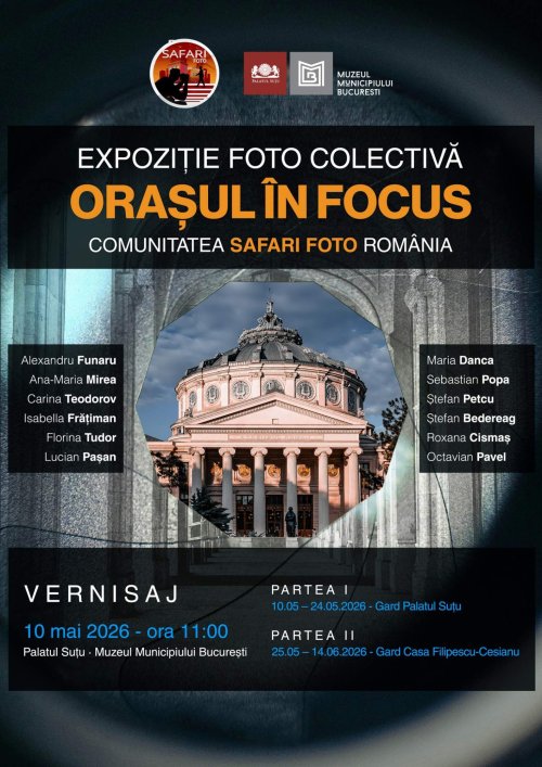 Expoziție de fotografie urbană în București
