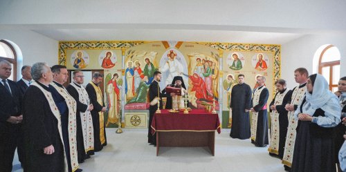 Binecuvântarea capelei mortuare în Parohia Ortelec II, Episcopia Sălajului