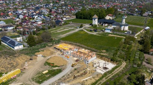 Continuă lucrările la complexul Așezământului pentru vârstnici „Sfântul Efrem cel Nou” din Suceava