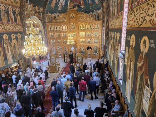 Binecuvântare arhierească la Mănăstirea Timișeni‑Șag