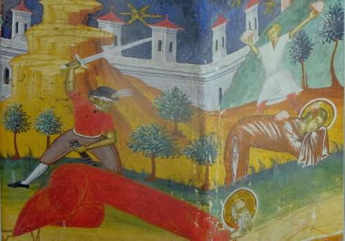 Sf. Mc. Isidor din Hios; Sf. Sfinţit Mc. Terapont, Episcopul Ciprului