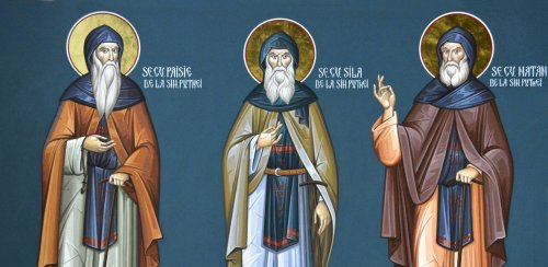 Sf. Cuv. Sila, Paisie şi Natan de la Sihăstria Putnei; Sf. Cuv. Teodor cel Sfinţit