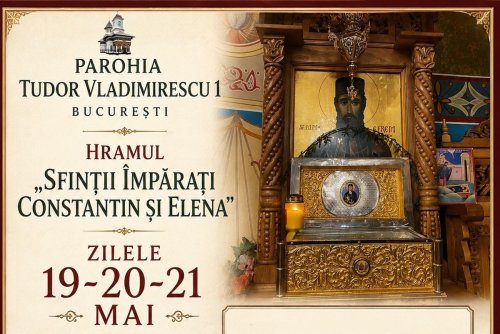 Moaștele Sfântului Efrem cel Nou, la o biserică din cartierul Rahova