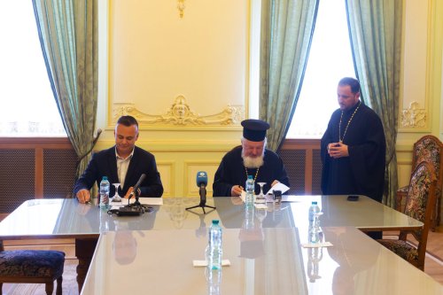 Protocol de cooperare între Patriarhia Română și Institutul „Matei Balș” 