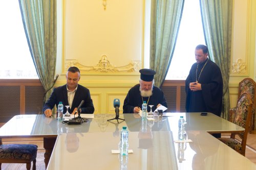 Protocol de cooperare între Patriarhia Română și Institutul „Matei Balș” 