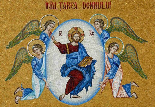 Hristos Domnul „S-a înălţat la cer şi şade de-a dreapta Tatălui”