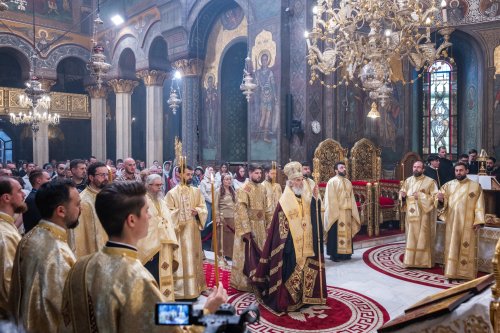 Slujba Privegherii în cinstea a două mari sărbători la Catedrala Patriarhală