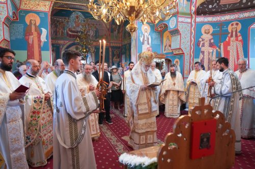 Hramul Parohiei Micești din județul Argeș