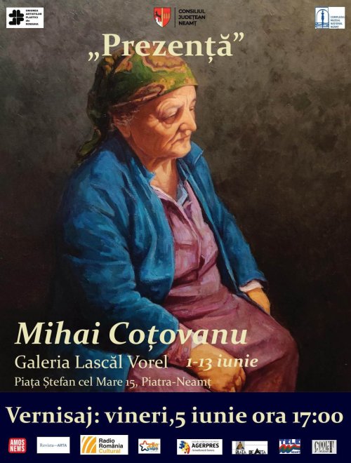 Expoziţie  de pictură  M. Coțovanu la Piatra-Neamţ