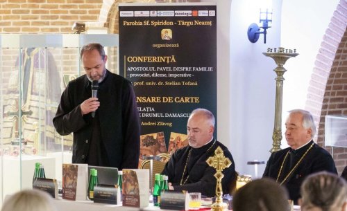 Conferință și lansare de carte dedicate familiei creștine și teologiei pauline la Iași