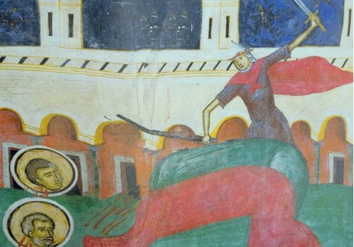 Sf. Sfinţit Mc. Teodot, Episcopul Ancirei; Sf. Mc. Zenaida (Lăsatul secului pentru Postul Sf. Ap. Petru şi Pavel); Duminica întâi după Rusalii (a Tuturor Sfinţilor)