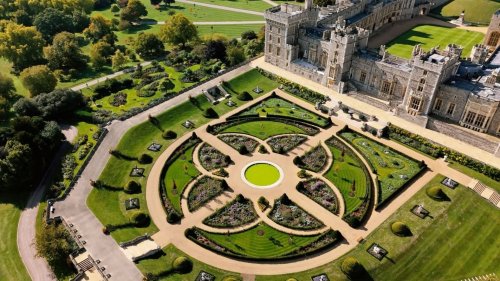 Grădină de la Castelul Windsor deschisă vizitatorilor