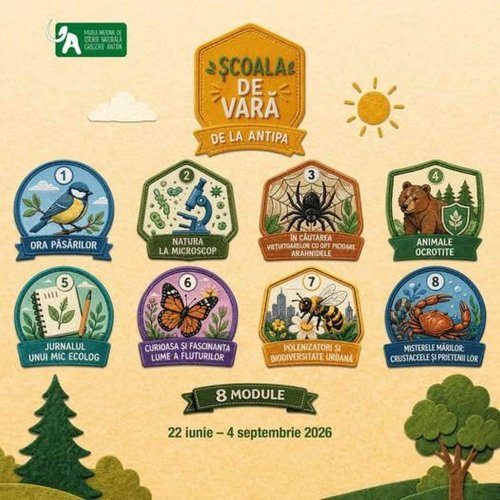 Şcoală de vară la Antipa