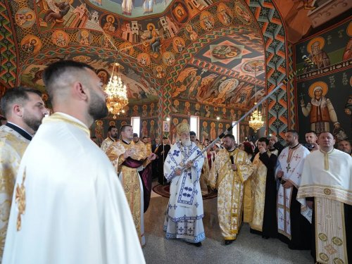 Târnosirea bisericii Parohiei „Sfântul Cuvios Dimitrie cel Nou” din Fundata, județul Călărași