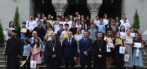 Festivități de premiere a olimpicilor din București