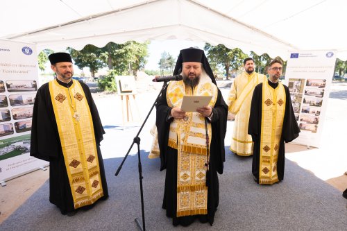 Începutul edificării „Centrului naţional de activități cu tineretul «Sfântul Ilie Tesviteanul»”