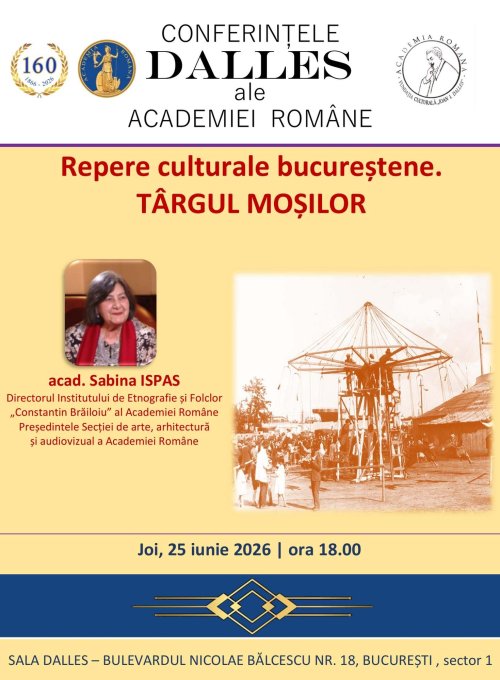 Istoria Târgului Moșilor prezentată la Sala Dalles