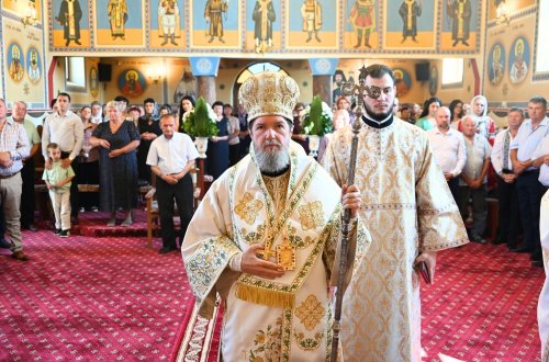 Binecuvântare arhierească în localitatea Margine, Bihor