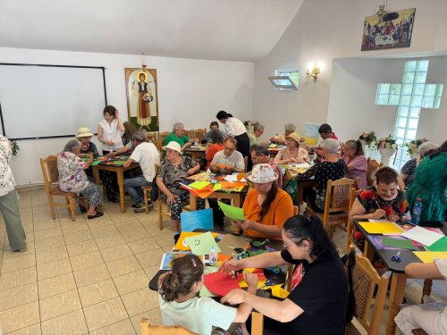 Artă, bucurie și aniversări la Cantina socială „Sfânta Muceniță Filofteia”