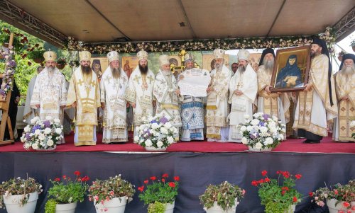 Proclamarea locală a canonizării Sfintei Cuvioase Filotimia la Râmeț