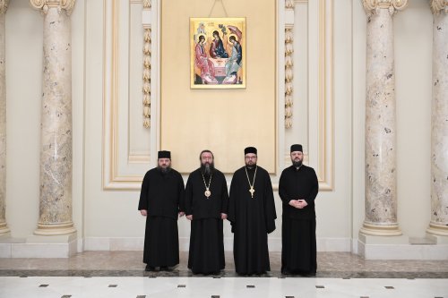 Delegație din Patriarhia Antiohiei în vizită la Palatul Patriarhiei 