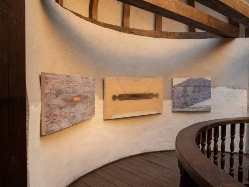 Expoziție de pictură la galeria Mănăstirii Turnu, Prahova