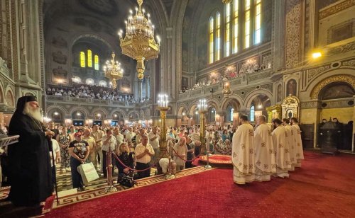 Popas de rugăciune la Catedrala Mitropolitană din Timișoara