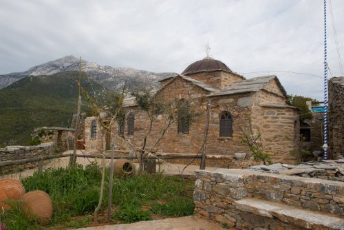 Părinții în Sfântul Munte Athos