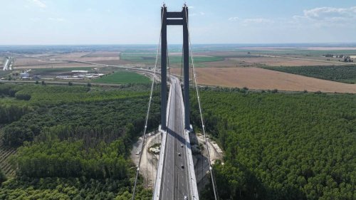 Restricții pe podul  de la Brăila