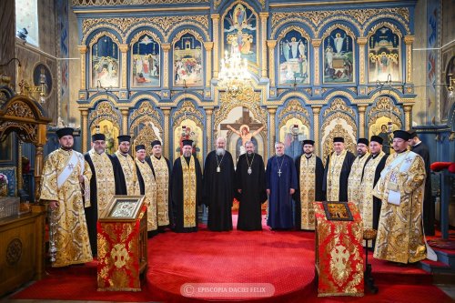 Episcopia Daciei Felix a primit vizita unei delegații a Episcopiei Caransebeșului