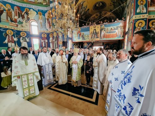 Hramul Mănăstirii Pantocrator din Beclean, ocrotită de Sfântul Paisie Aghioritul
