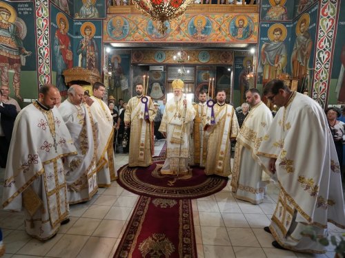 Popas de rugăciune la o parohie din Slobozia