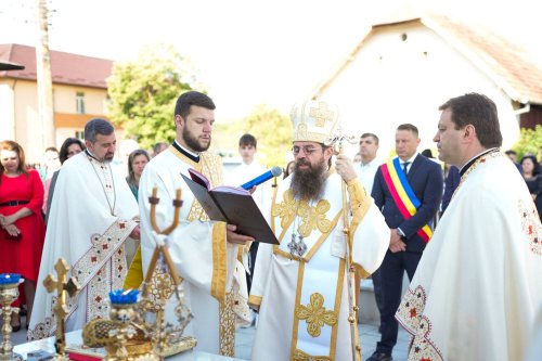 Binecuvântare arhierească în Parohia Românași, Protopopiatul Zalău