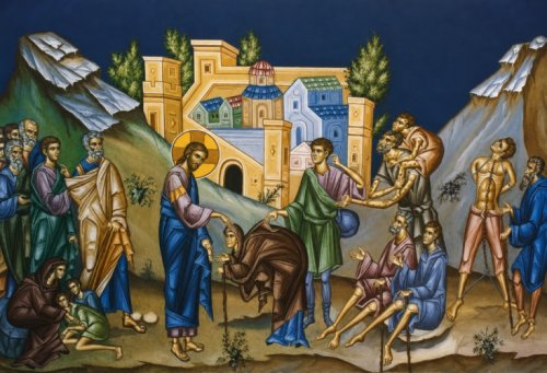 Matei 14, 35-36; 15, 1-11 (Postul și porunca lui Dumnezeu)