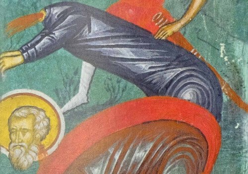 Sf. Sfinţit Mc. Atinoghen cu cei 10 ucenici ai lui; Sf. Mc. Iulia