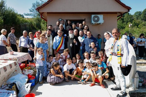 Sfinţire de capelă într‑o localitate gorjeană