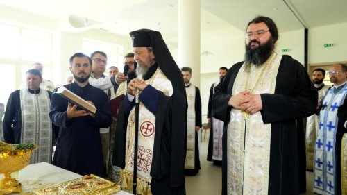 Sfinţirea Centrului social pentru vârstnici din Prejmer, judeţul Braşov