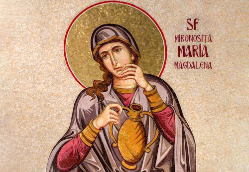 Sfânta Maria Magdalena, „purtătoare de mir prealuminată”