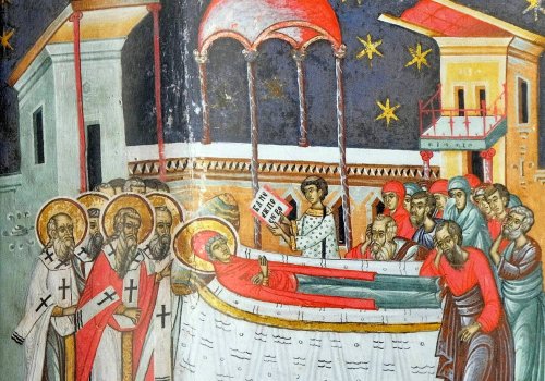 Adormirea Sfintei Ana, mama Preasfintei Născătoare de Dumnezeu; Sf. Părinţi de la Sinodul al V‑lea Ecumenic; Sf. Cuv. Olimpiada şi Eupraxia