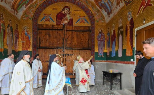 Zi de sărbătoare la Mănăstirea Cocoș din județul Tulcea
