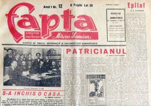 Alexandru Mironescu: Beneficiarii anonimatului