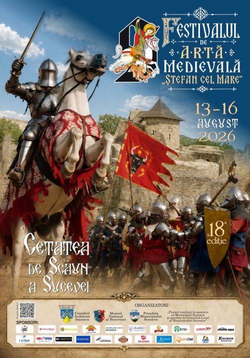 Festivalul de Artă Medievală „Ștefan cel Mare”, la Suceava