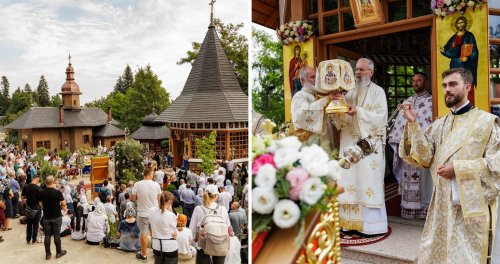 Prinos de laudă şi evlavie Sfintei Teodora de la Sihla la mănăstirea ei