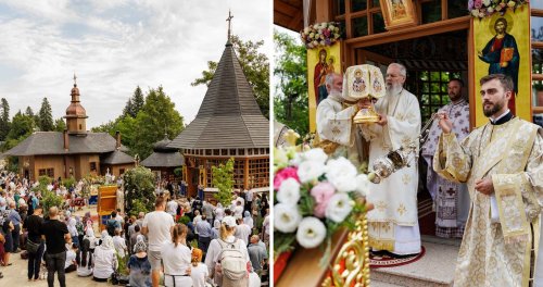 Prinos de laudă şi evlavie Sfintei Teodora de la Sihla la mănăstirea ei